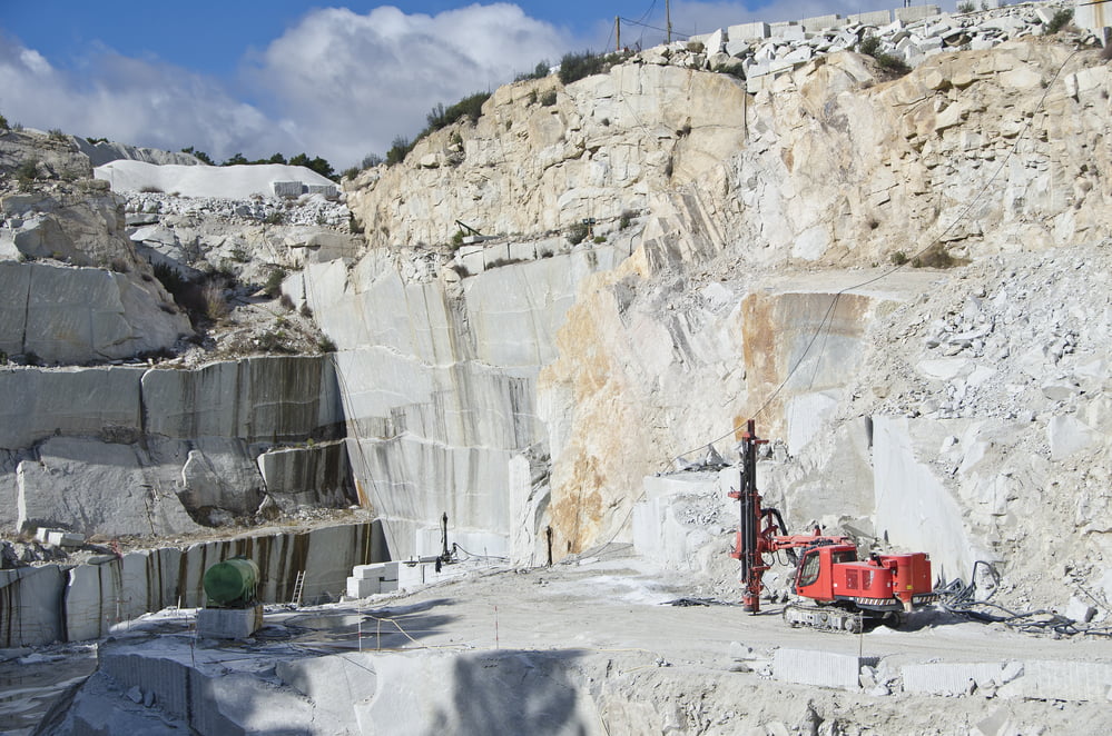 Inside A Granite Quarry Creative Granite